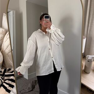 White light weight long sleeve